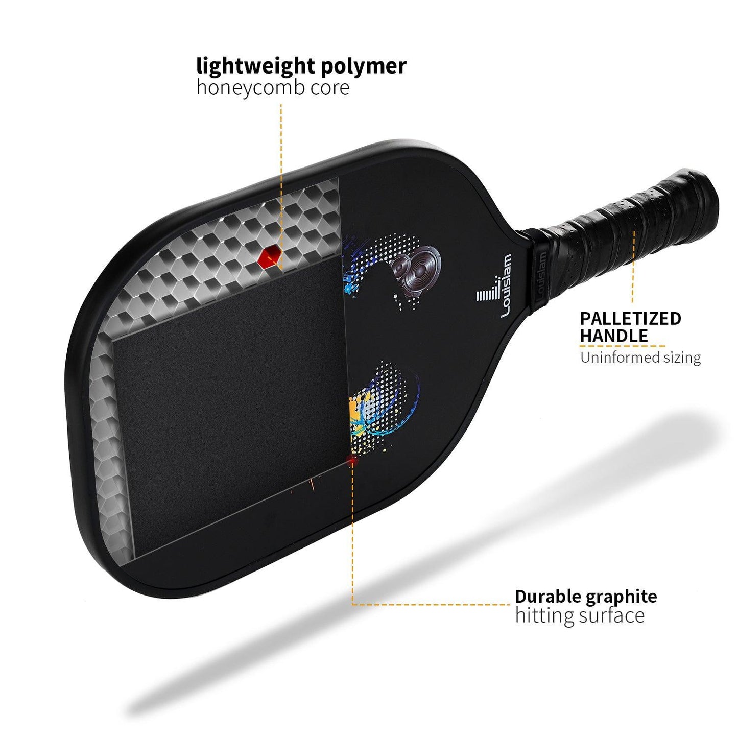 Elite V2 Carbon Fiber, USAPA Approved Paddle - Elite pickleball